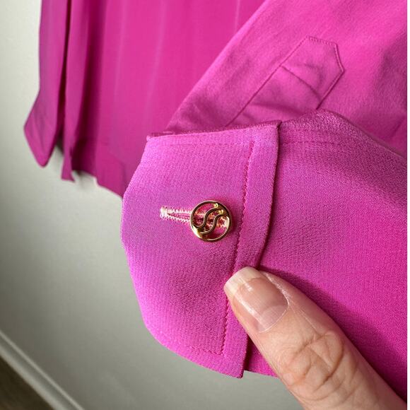 NWT Stella McCartney The Iconic Shirt Honeysuckle Pink 48 / XL - Picture 2 of 16